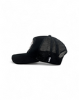 Lonewolf - Black Suade Trucker Cap