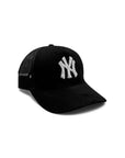 NY Rhinestone - Suede Trucker cap