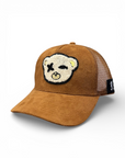 Punk Bear - Brown Suede Cap