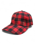 redchecked Baseball Cap for Men and Women