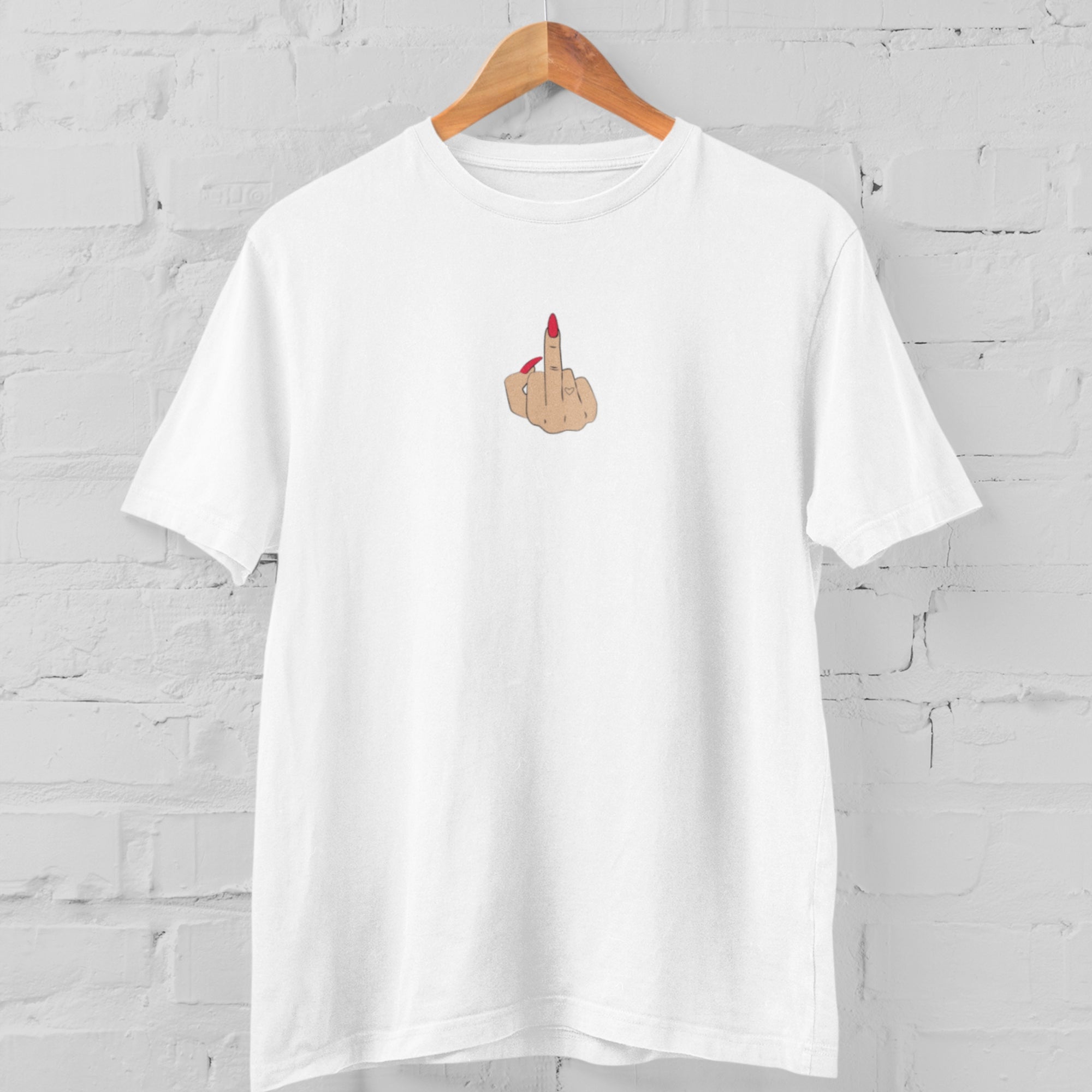 Finger to the world
