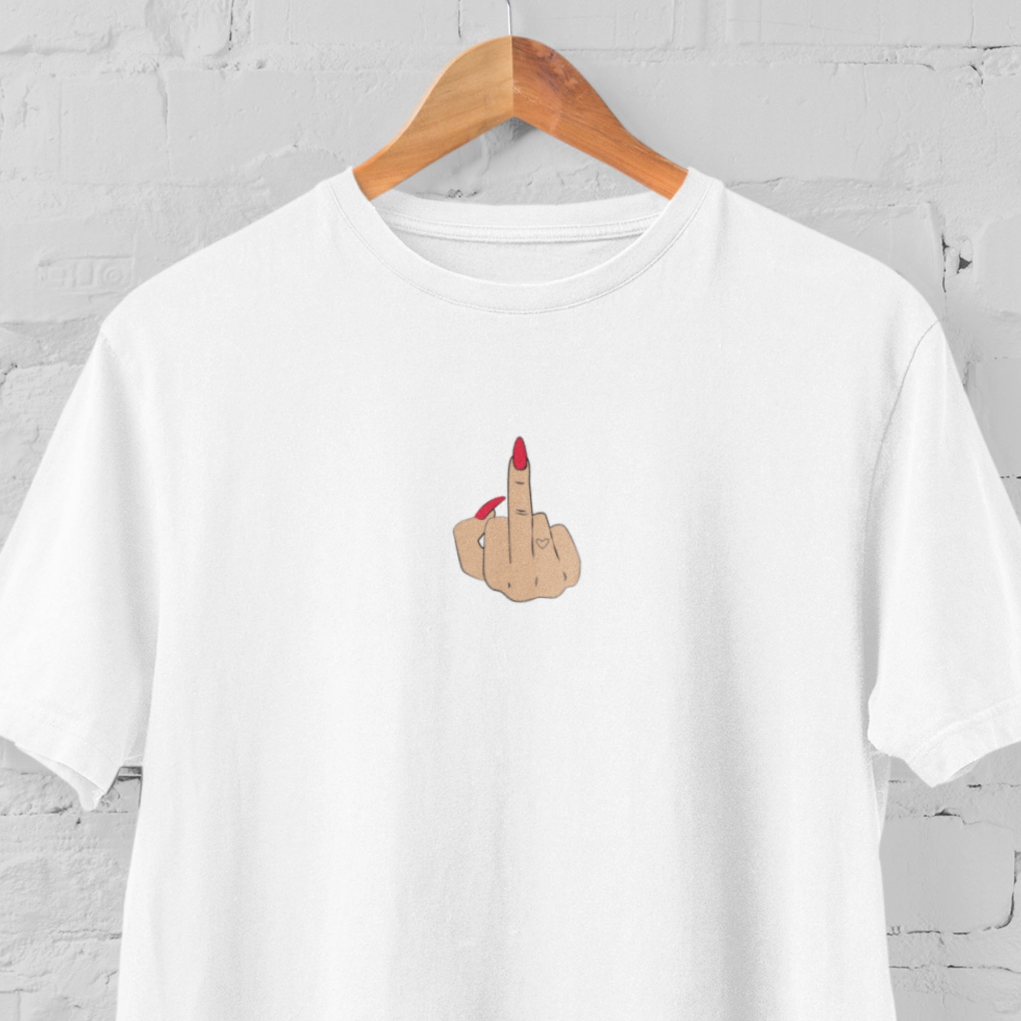 Finger to the world