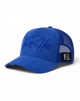 TSH 3D Embroidery Original Trucker Cap - Royal Blue