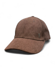 corduroy brown Baseball Cap for Men and Women