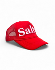 Salty - Mesh trucker cap - Red