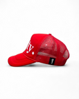 Salty - Mesh trucker cap - Red