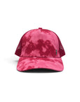 Tie and Dye Trucker Cap - Dusty Pink