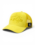 TSH 3D Embroidery Original Trucker Cap - Lemon Yellow