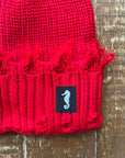 Imperfect Beanie - Christmas Red