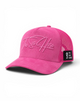 TSH 3D Embroidery Original Trucker Cap - Jaipur Pink