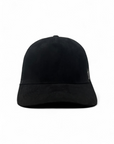 Suede Trucker cap - Solid Black