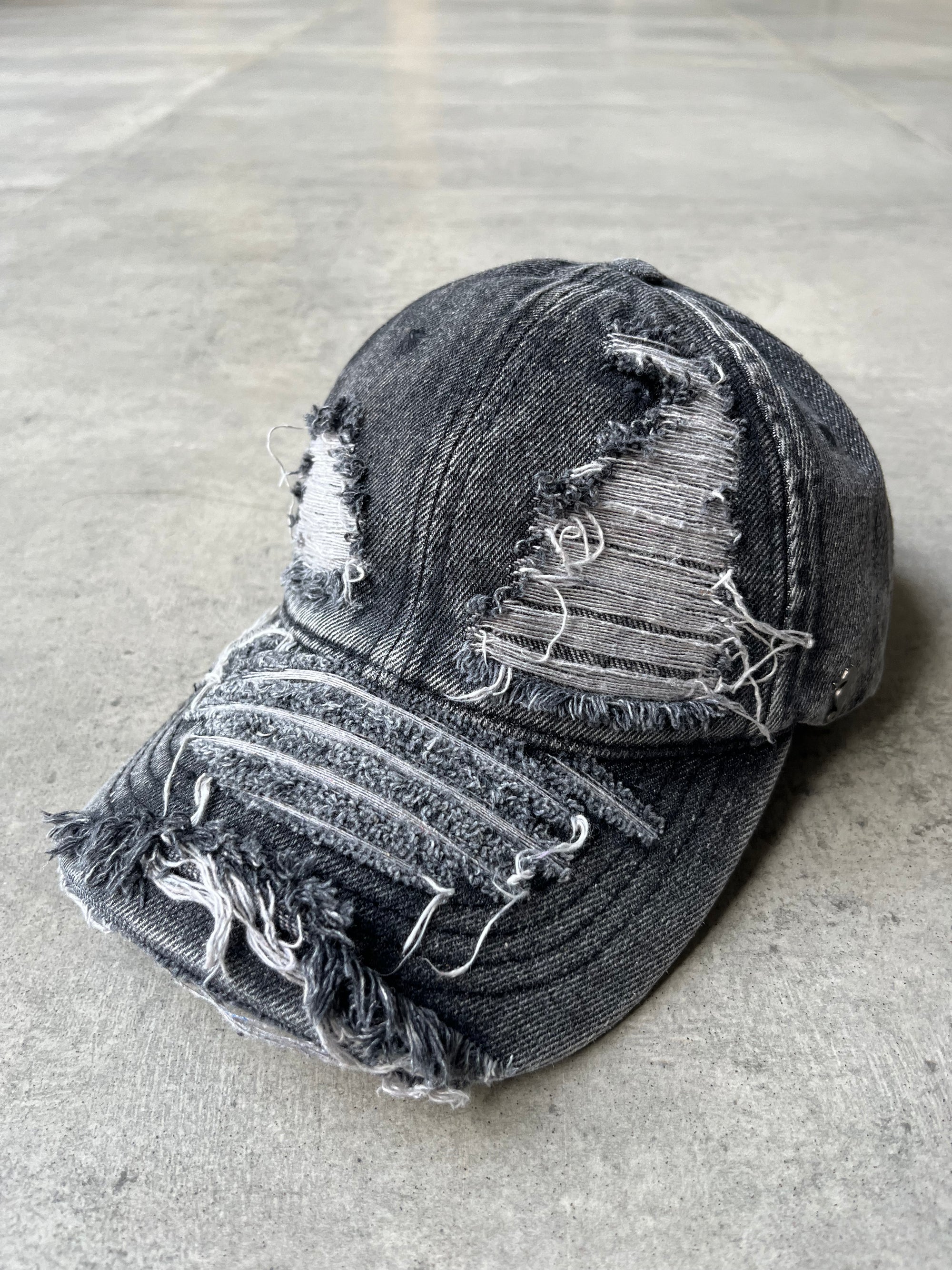 Premium denim baseball cap