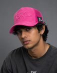 TSH 3D Embroidery Original Trucker Cap - Jaipur Pink