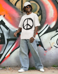 Peace Oversized T shirt