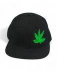 Green Leaf - Hip Hop Cap