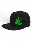 Green Leaf - Hip Hop Cap