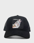 Lonewolf - Black Suade Trucker Cap