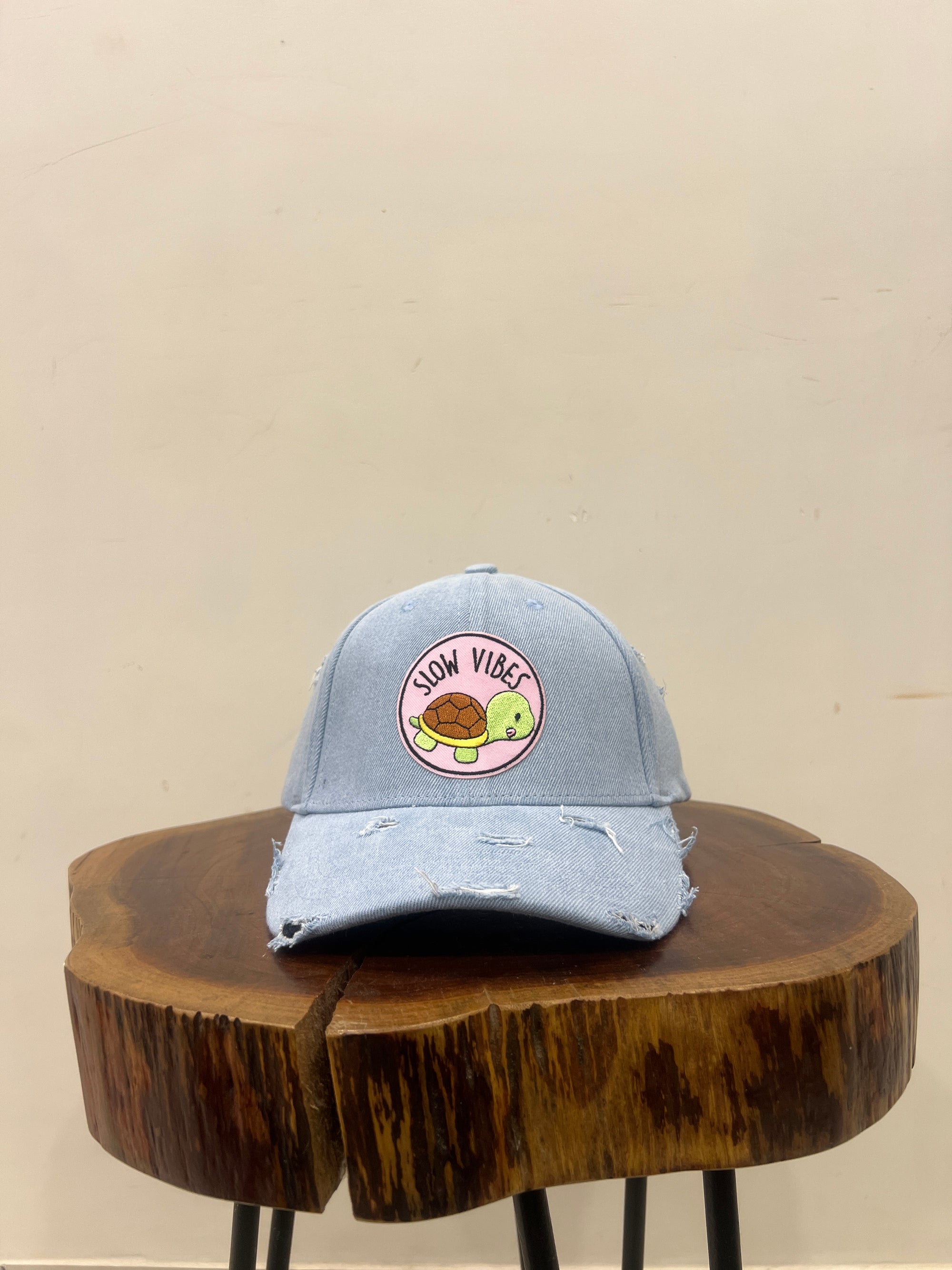 Slow Vibes - Denim Cap