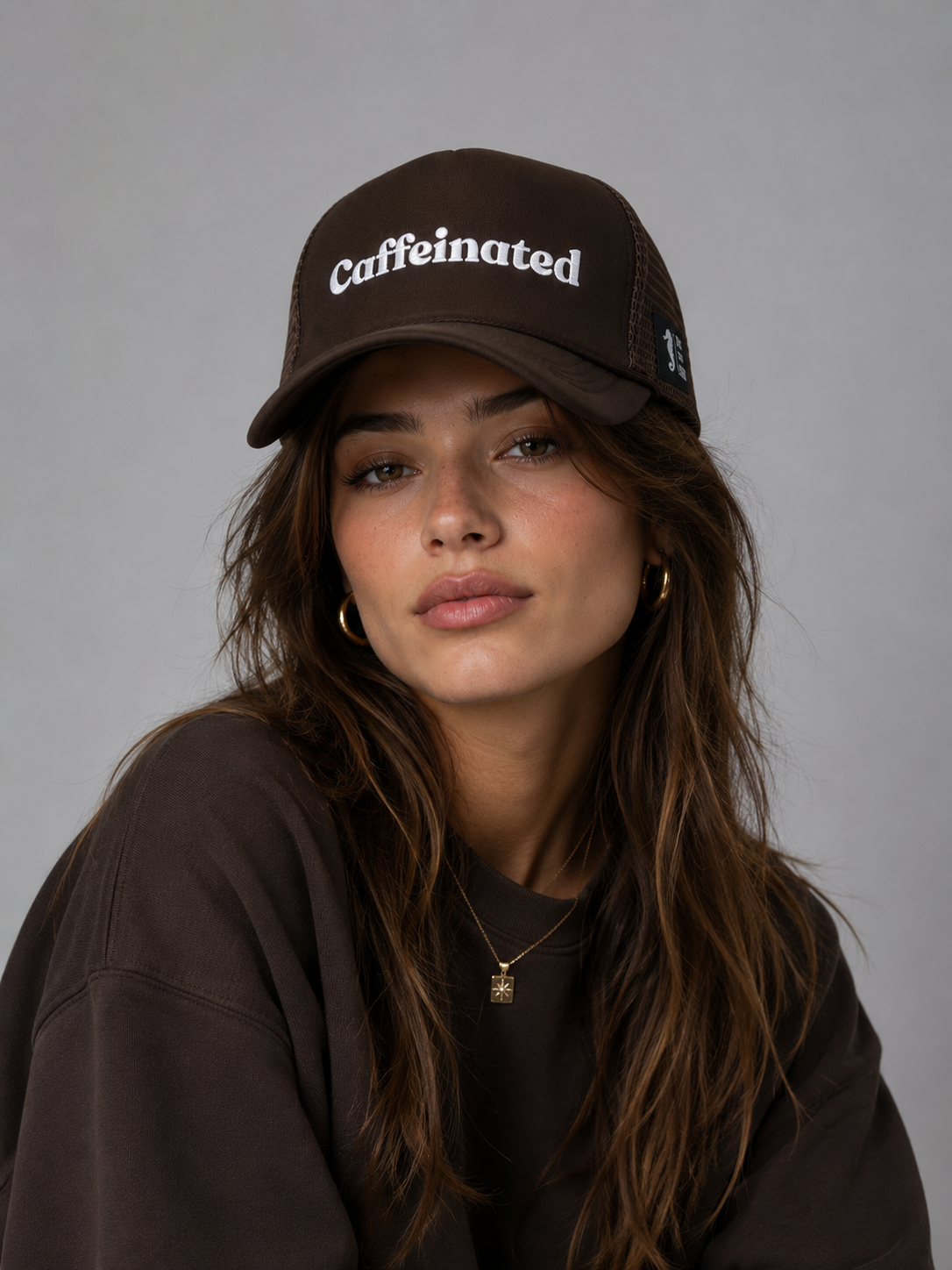 Caffeinated - Mesh Trucker Cap