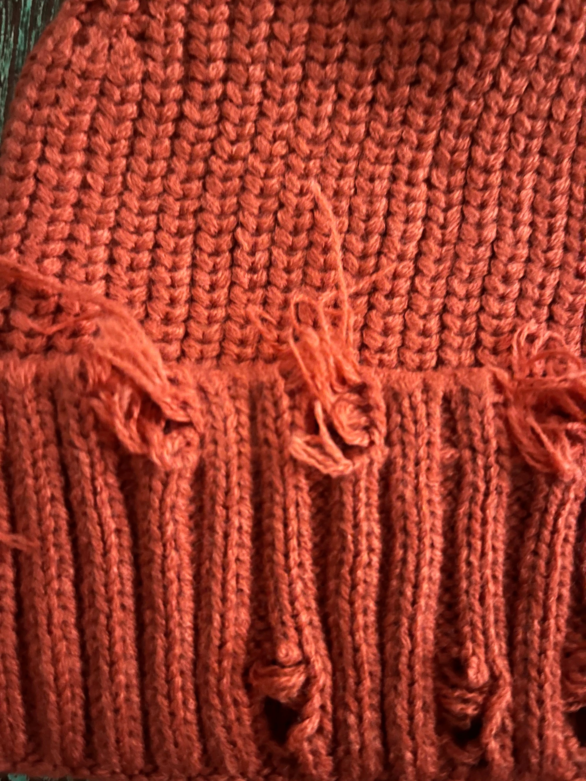 Imperfect Beanie - Red