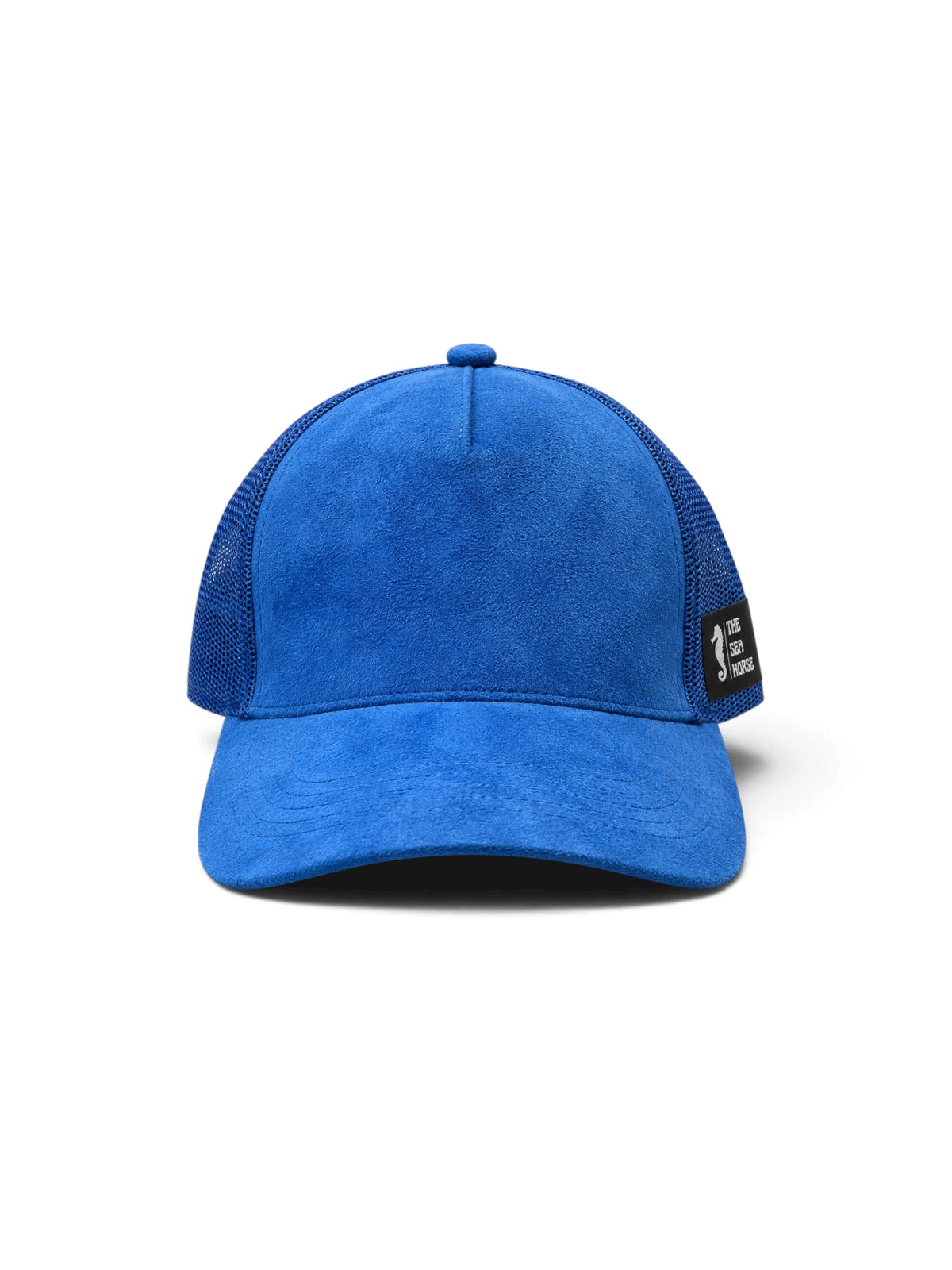 Suede Trucker cap - Solid Royal Blue