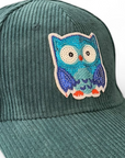 Owl - Teal Cap