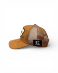 Punk Bear - Brown Suede Cap