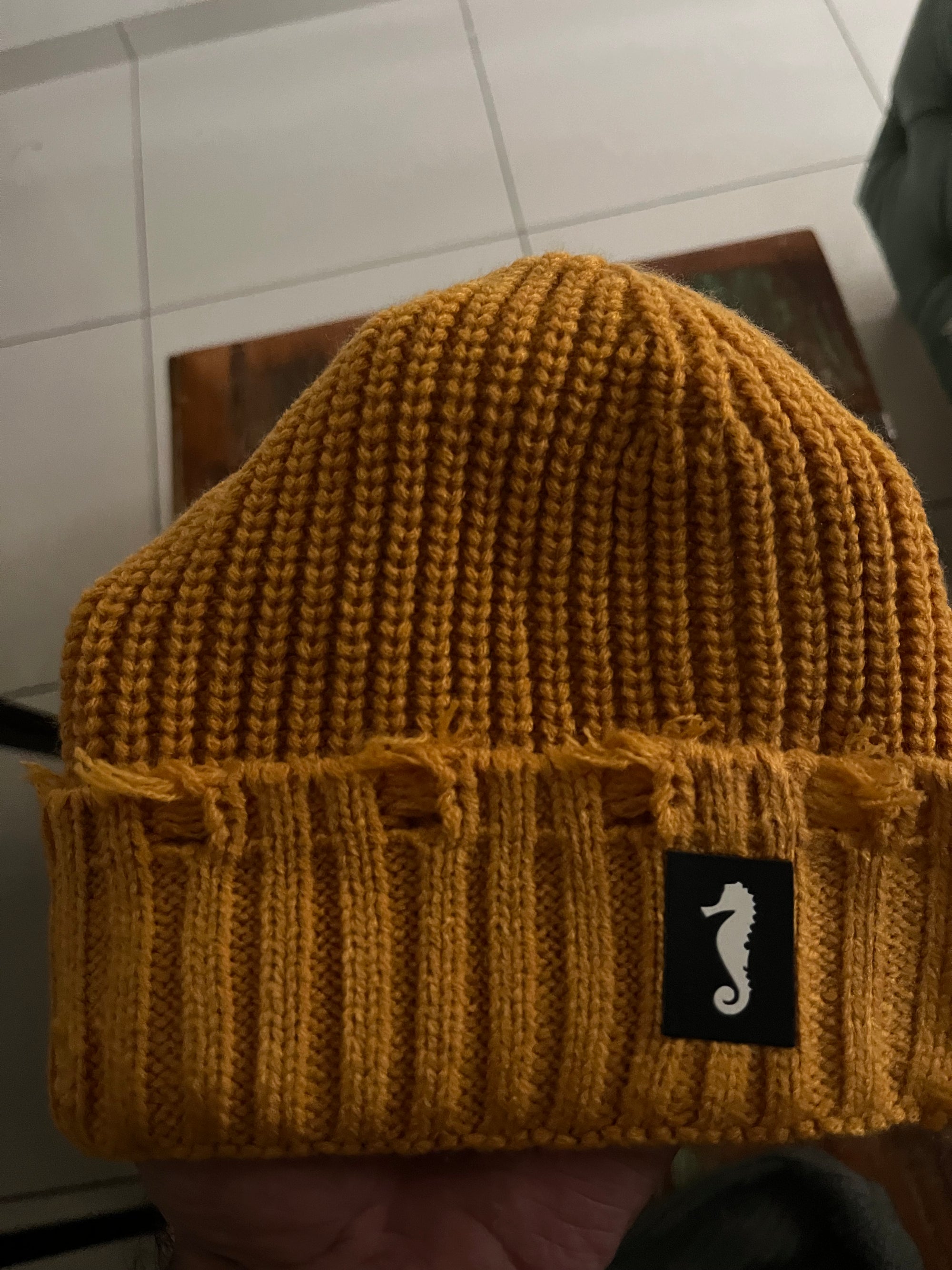 Imperfect Beanie - Yellow