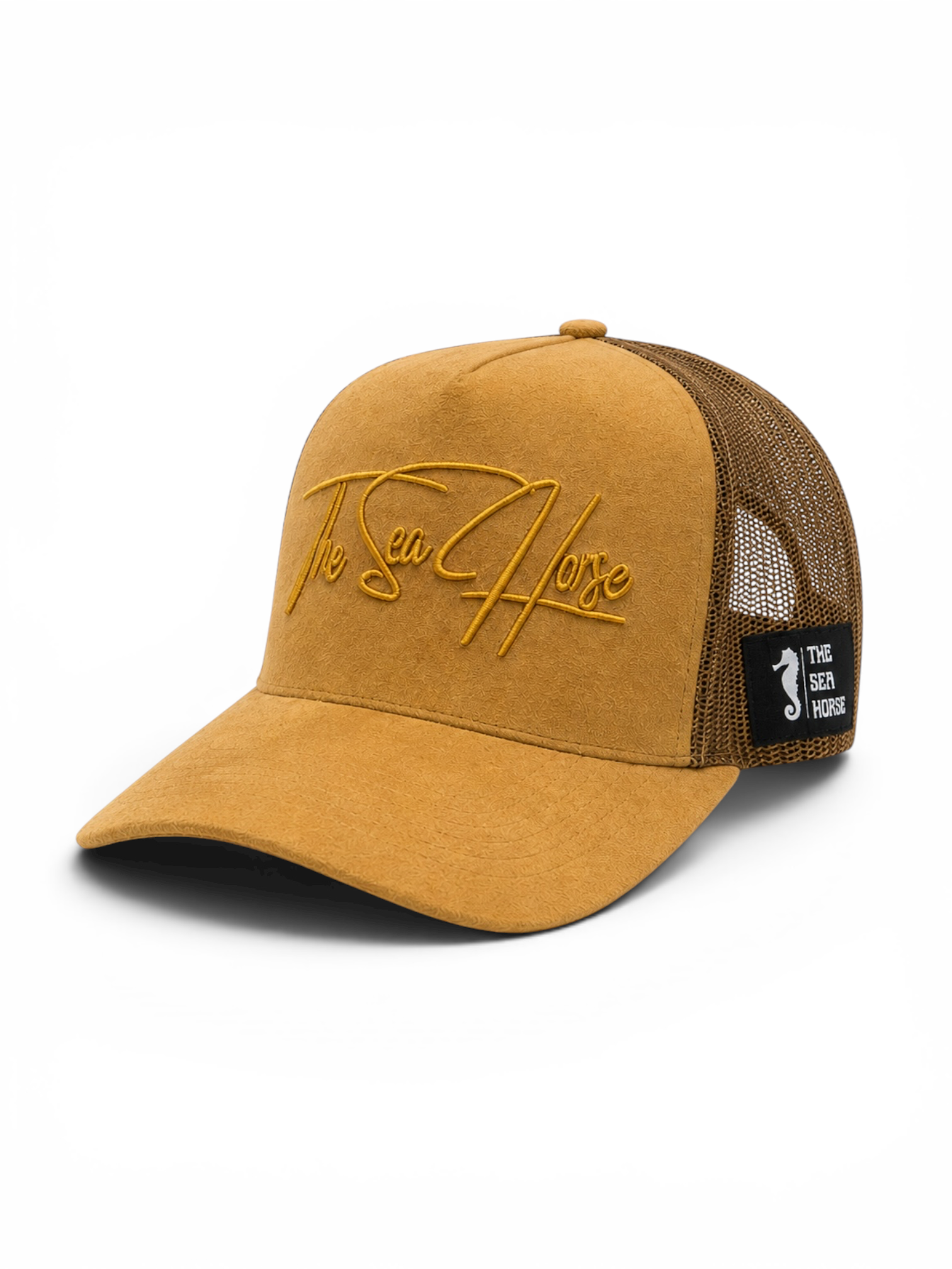 TSH 3D Embroidery Original Trucker Cap - Caramel Brown