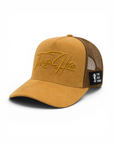 TSH 3D Embroidery Original Trucker Cap - Caramel Brown