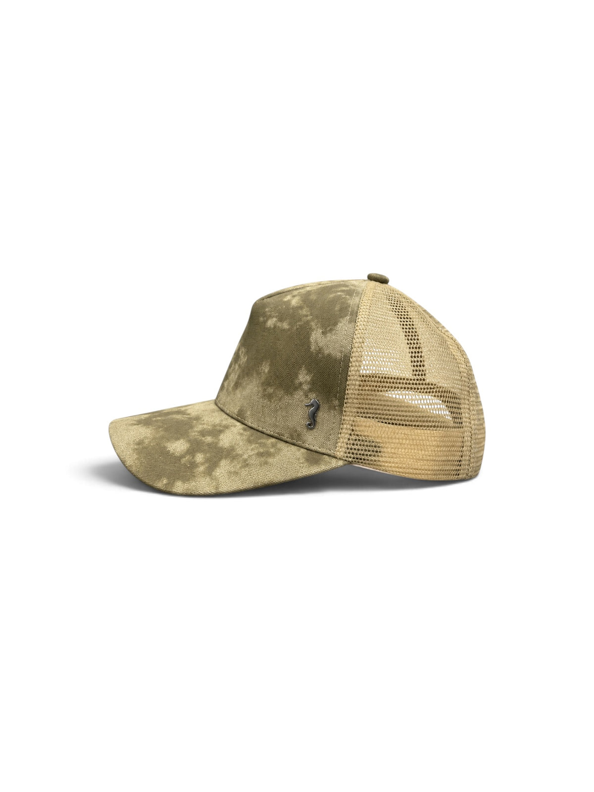 Tie and Dye Trucker Cap - Caramel Brown