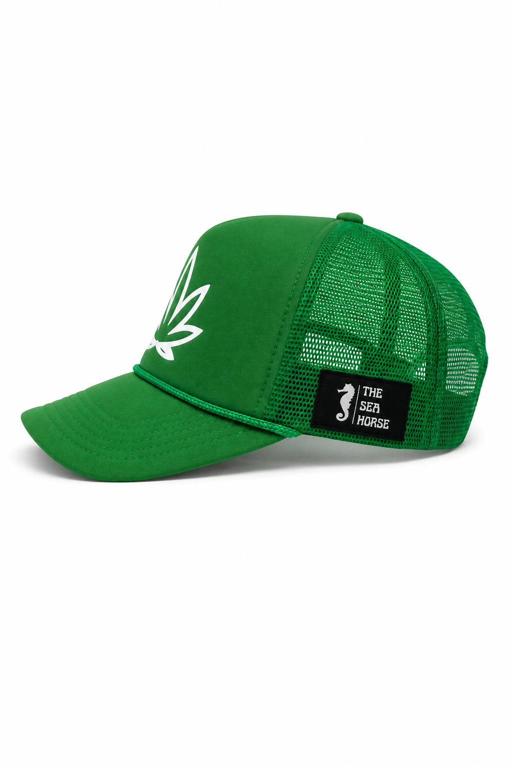 Green Leaf - Mesh Trucker Cap