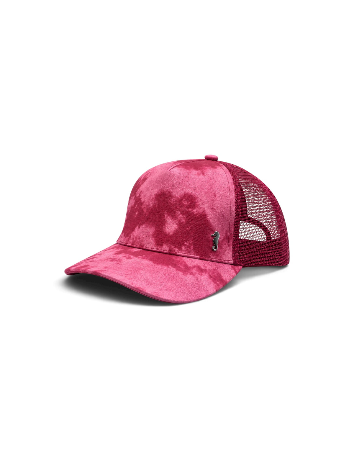 Tie and Dye Trucker Cap - Dusty Pink