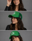 Green Leaf - Mesh Trucker Cap