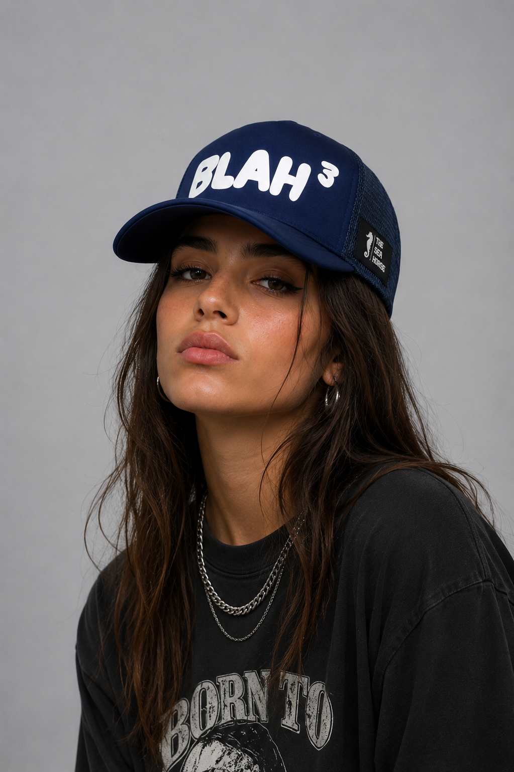 BLAH BLAH BLAH - Mesh Trucker Cap