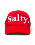 Salty - Mesh trucker cap - Red