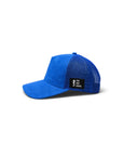 Suede Trucker cap - Solid Royal Blue