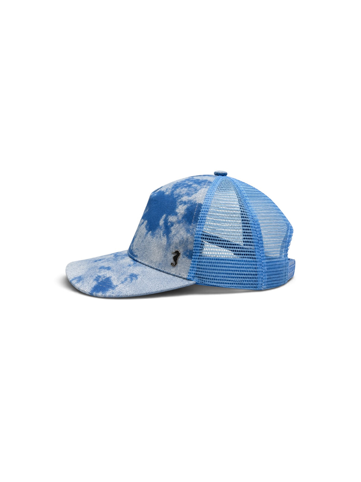 Tie and Dye Trucker Cap - Sky Blue