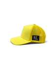 Suede Trucker cap - Solid Lemon Yellow