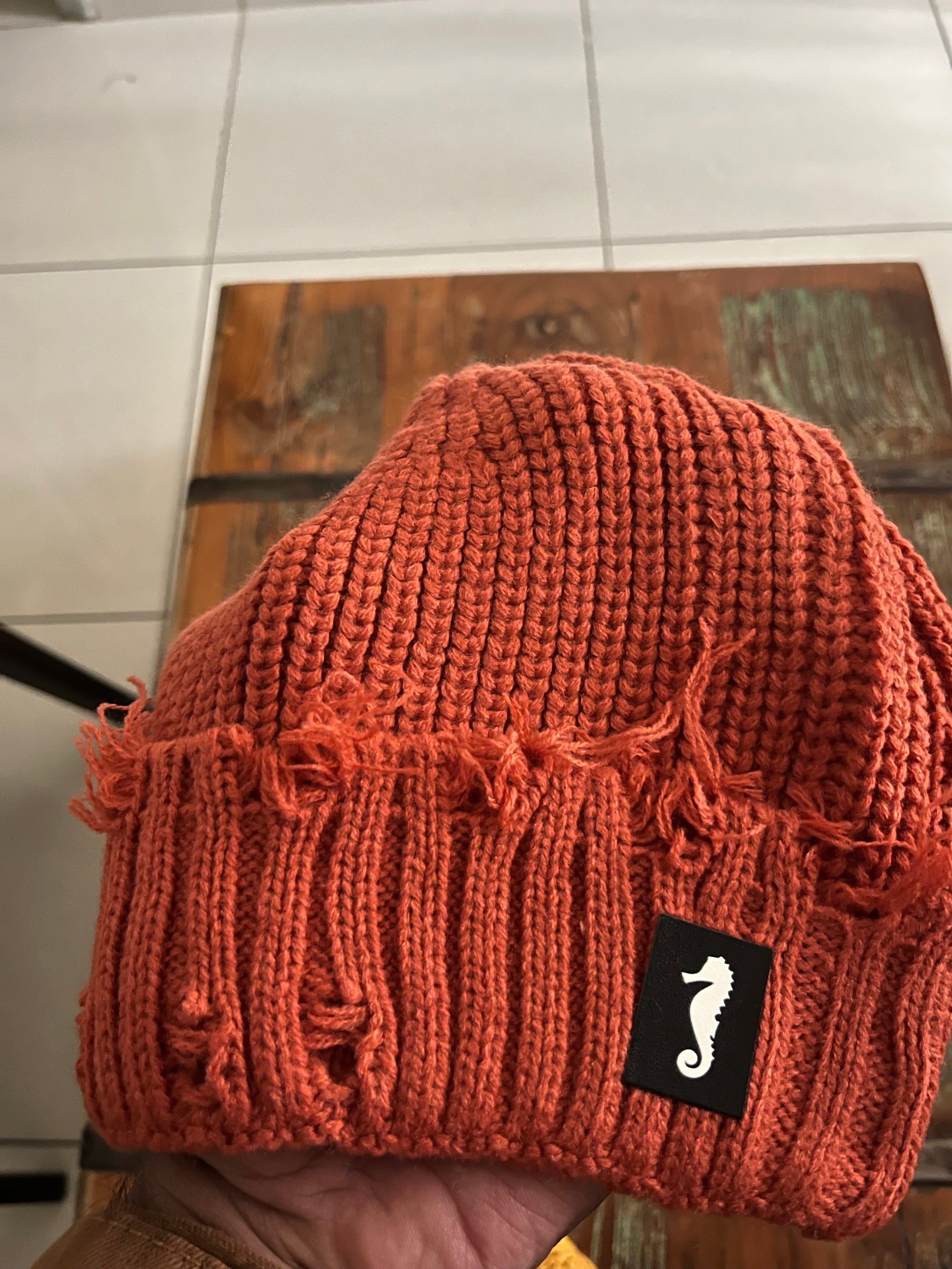 Imperfect Beanie - Red