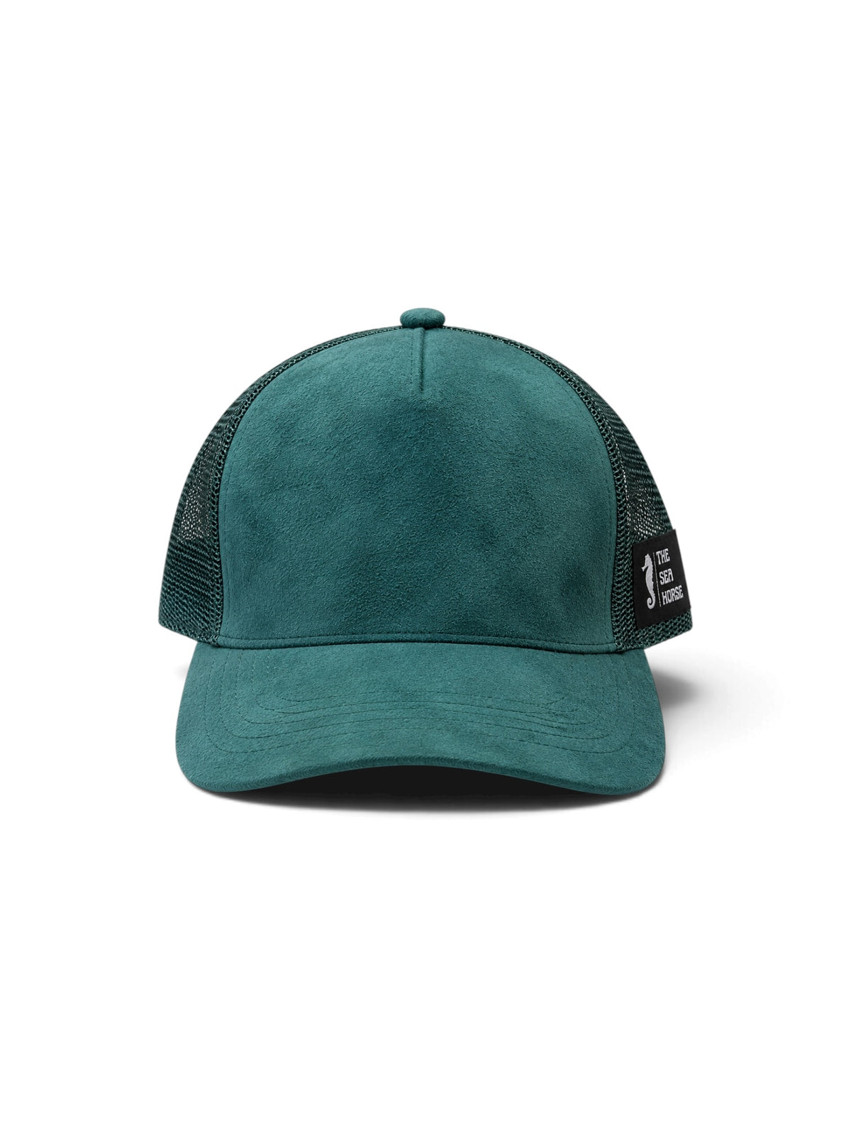 Suede Trucker cap - Solid Jungle Green