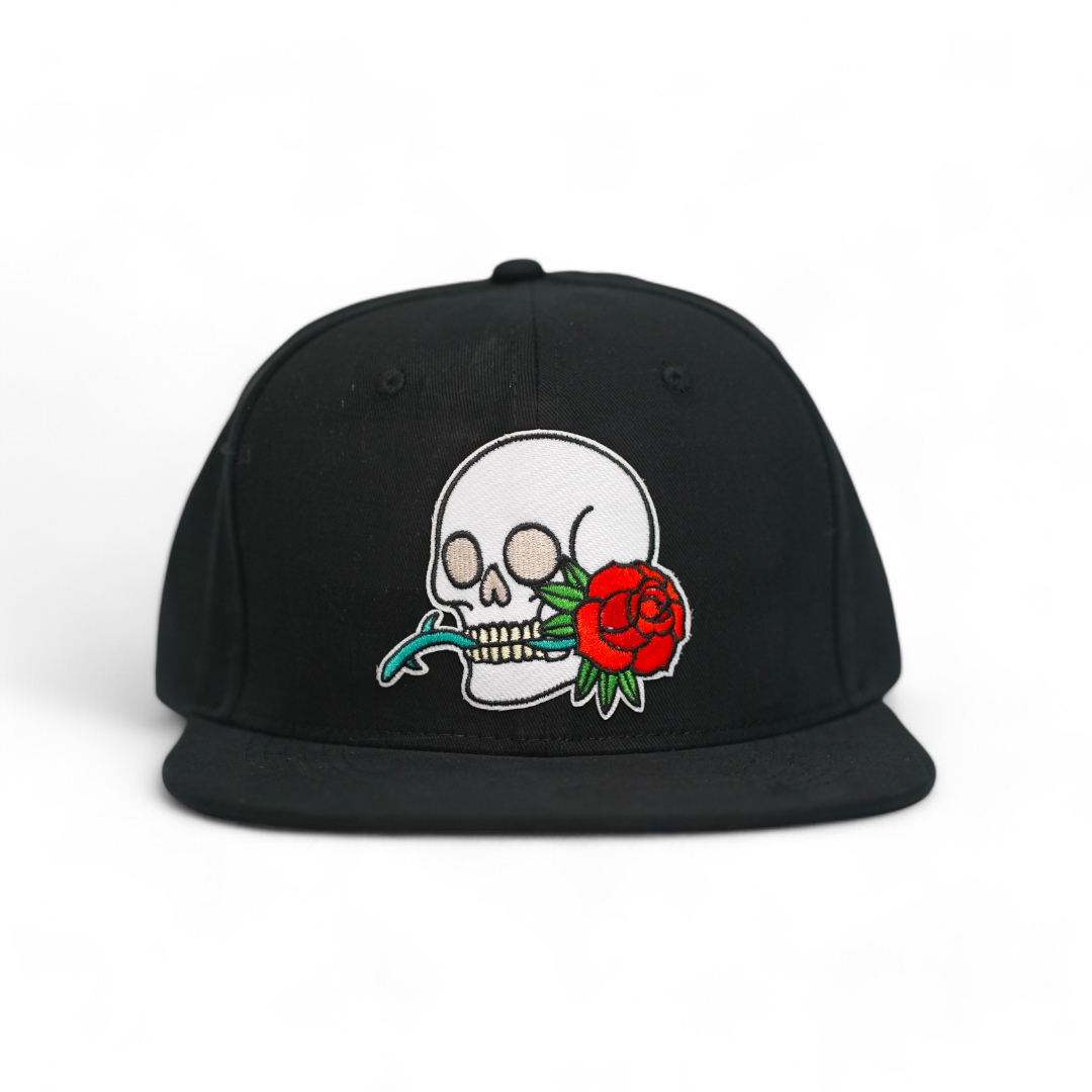 Skull & Roses - Hip Hop Cap