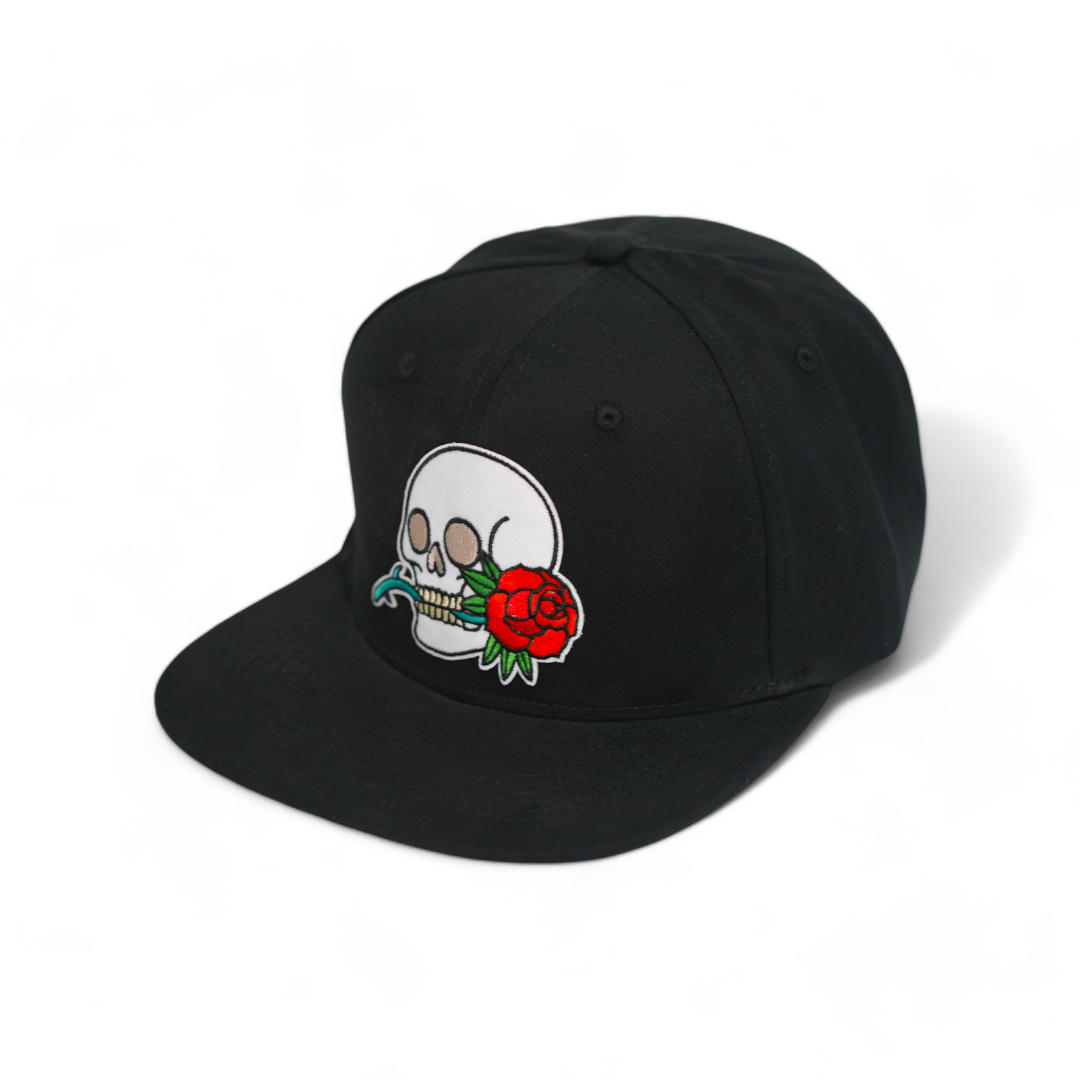 Skull & Roses - Hip Hop Cap