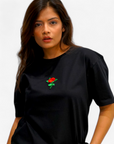 Classy Red Rose - Black