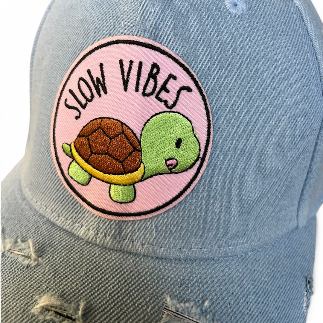 Slow Vibes - Denim Cap