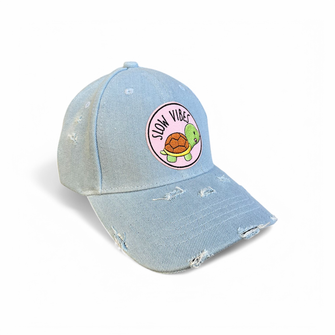 Slow Vibes - Denim Cap